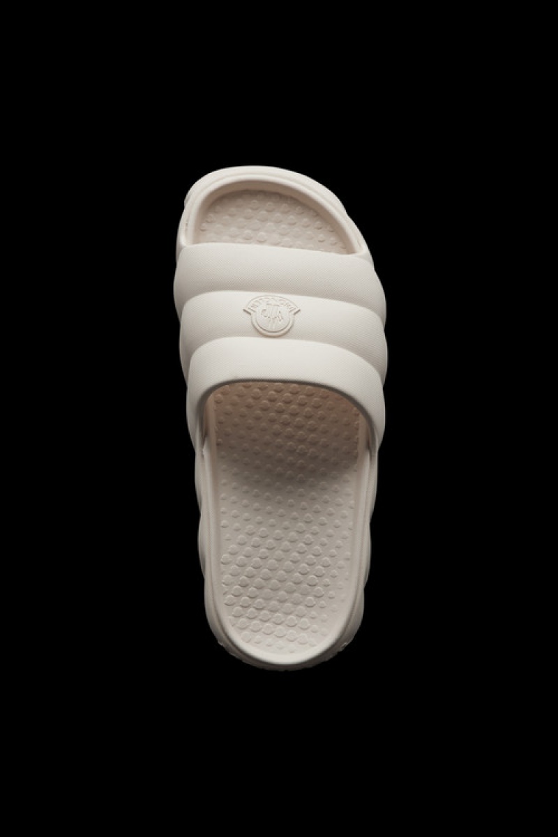 Chanclas Moncler Lilo Mujer Blancos | ZEGO-16947