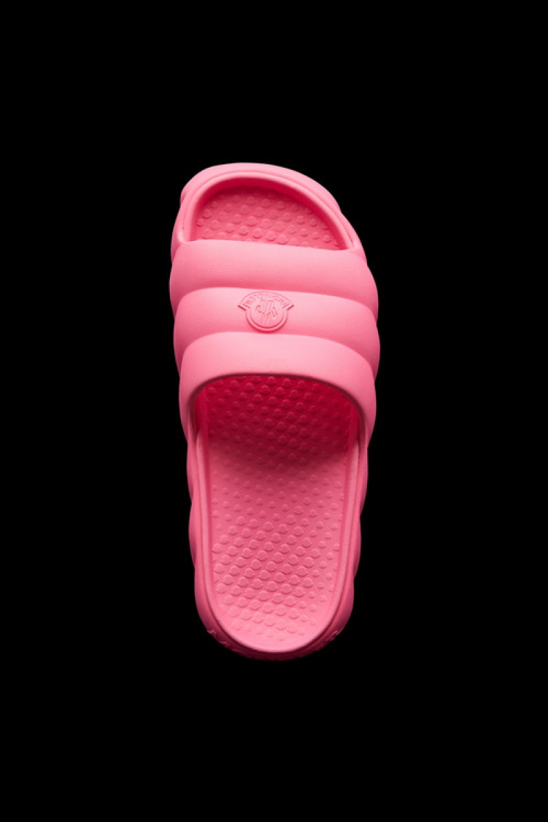 Chanclas Moncler Lilo Mujer Fucsia | AZIL-38264