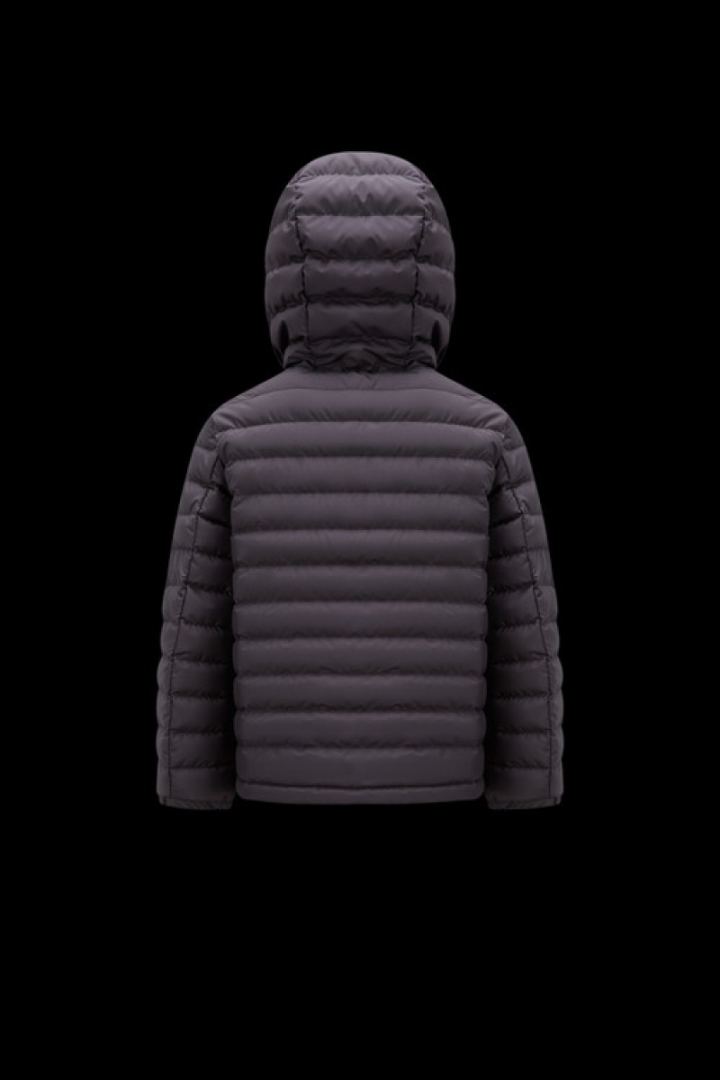 Chaquetas De Plumas Moncler Alim Niño Negros | RHJM-46179