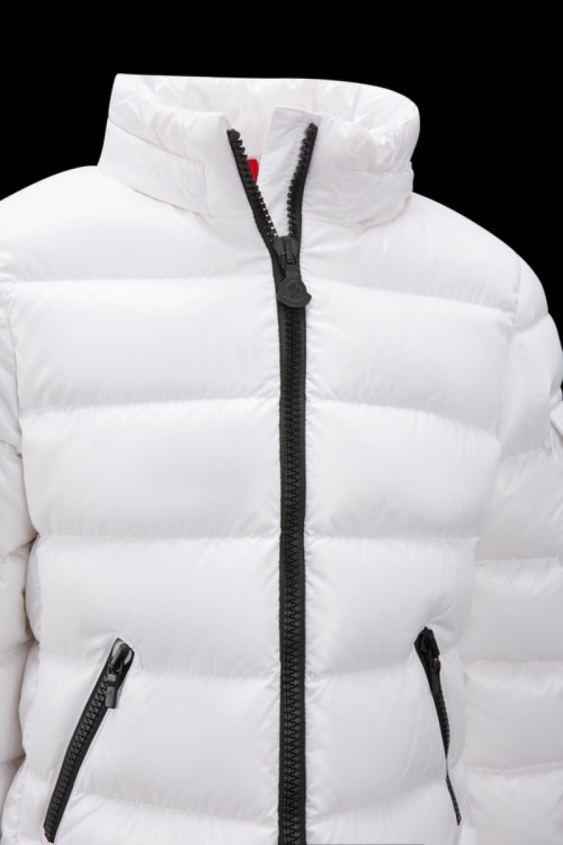 Chaquetas De Plumas Moncler Bady Niña Blancos | MYVD-48315