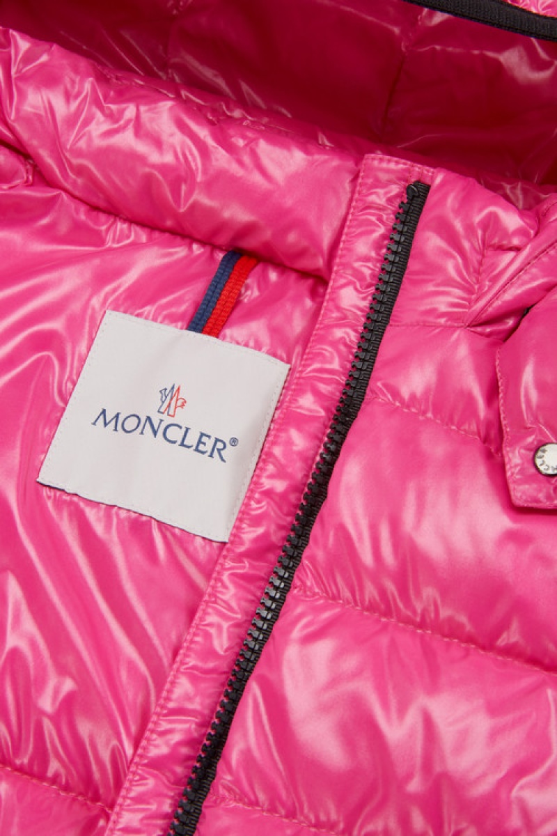 Chaquetas De Plumas Moncler Bady Niña Fucsia | PLSN-34817