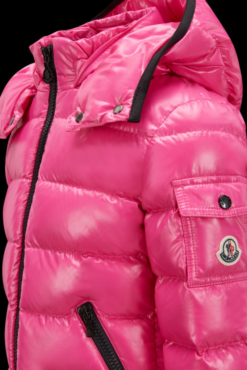 Chaquetas De Plumas Moncler Bady Niña Fucsia | PLSN-34817