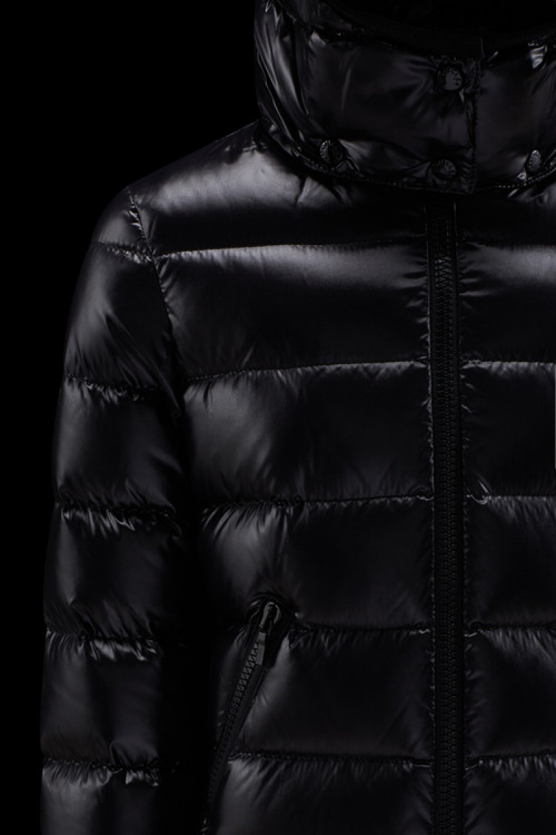 Chaquetas De Plumas Moncler Bady Niña Negros | OXCG-18720