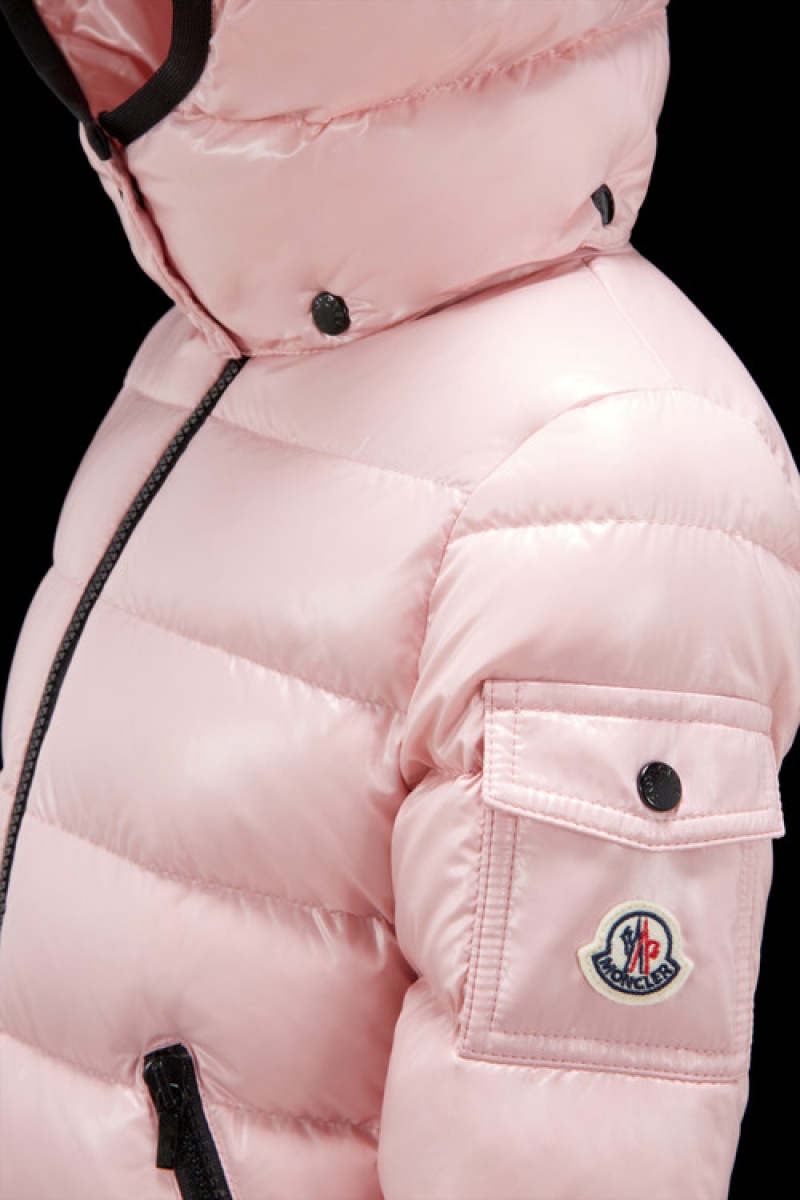 Chaquetas De Plumas Moncler Bady Niña Rosas | VNIE-75394