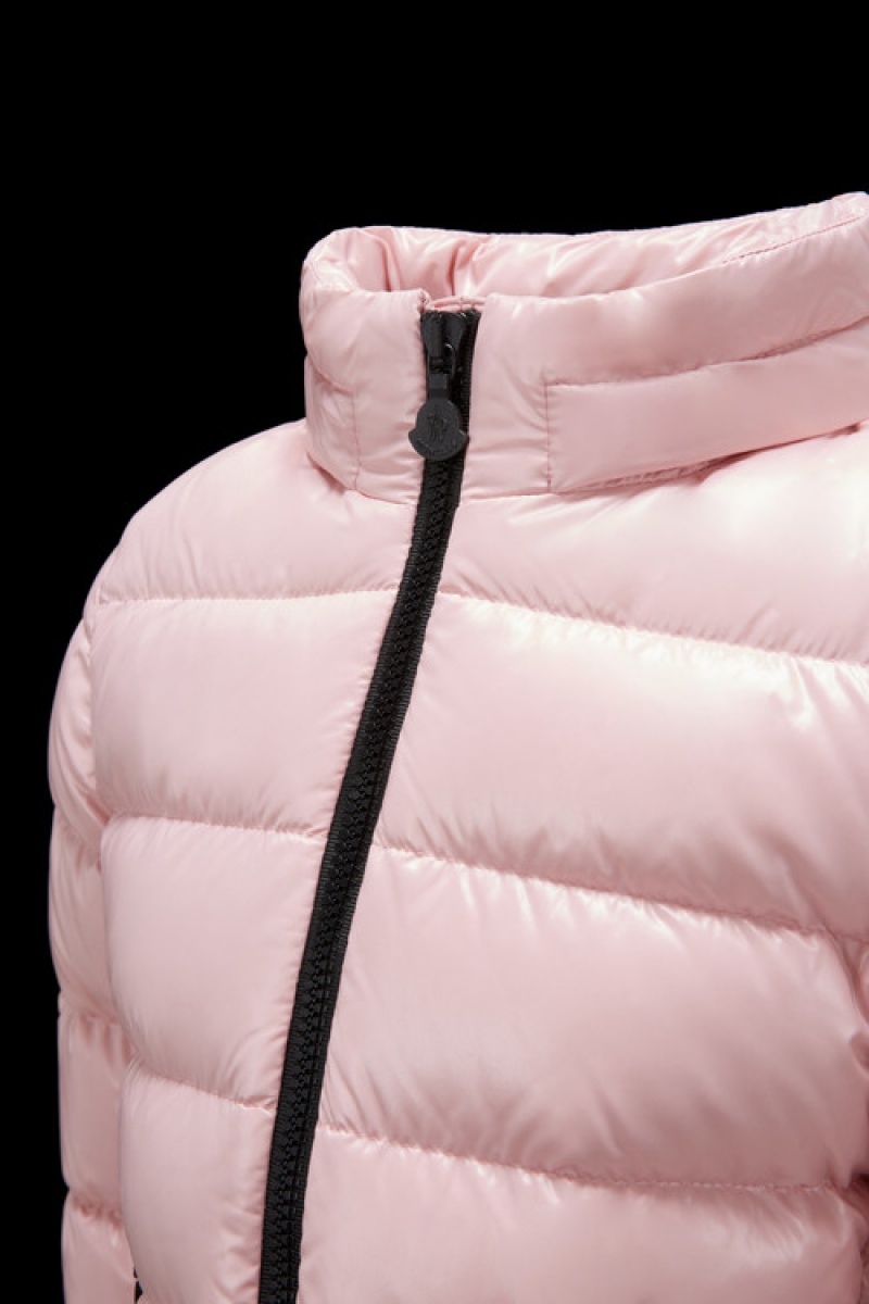 Chaquetas De Plumas Moncler Bady Niña Rosas | VNIE-75394