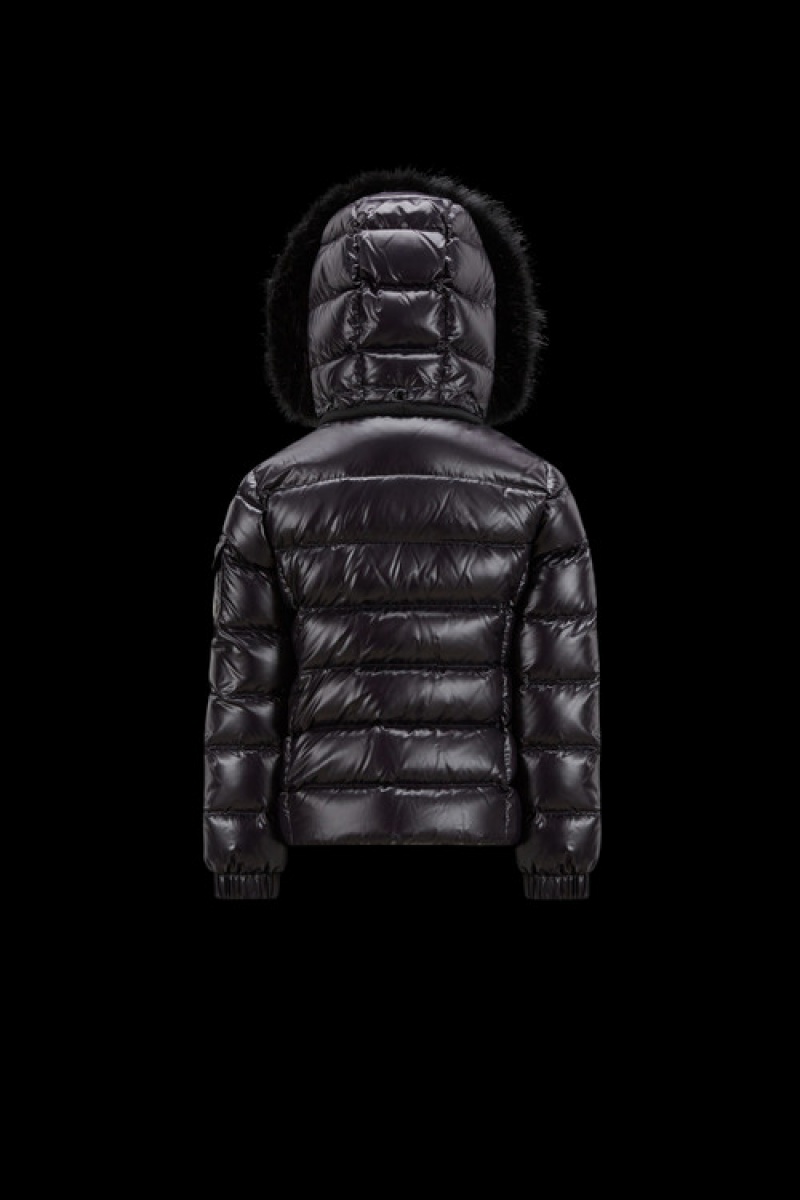 Chaquetas De Plumas Moncler Badyf Niña Negros | MLYT-26413