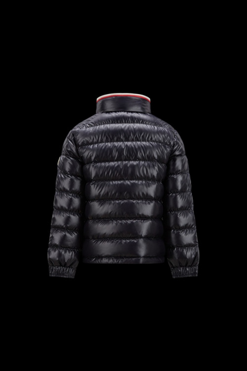 Chaquetas De Plumas Moncler Bourne Niño Azul Marino Azules | IHNK-86390