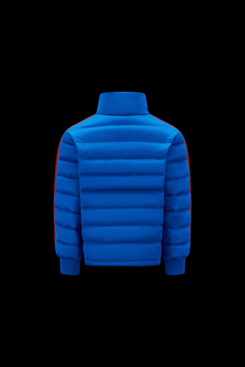 Chaquetas De Plumas Moncler Cardo Niño Azul Rey Azules | JQDB-02384