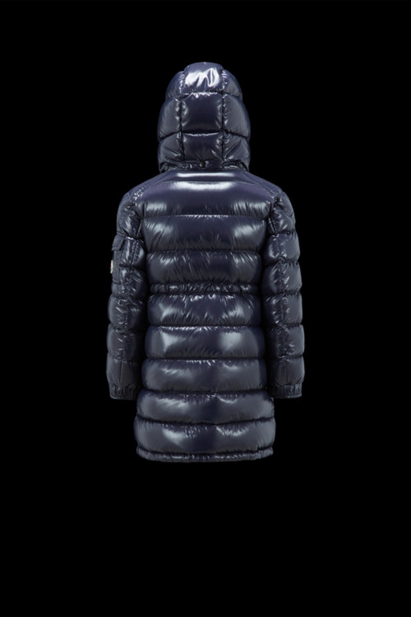 Chaquetas De Plumas Moncler Cavettaz Niña Azules | THVP-79863