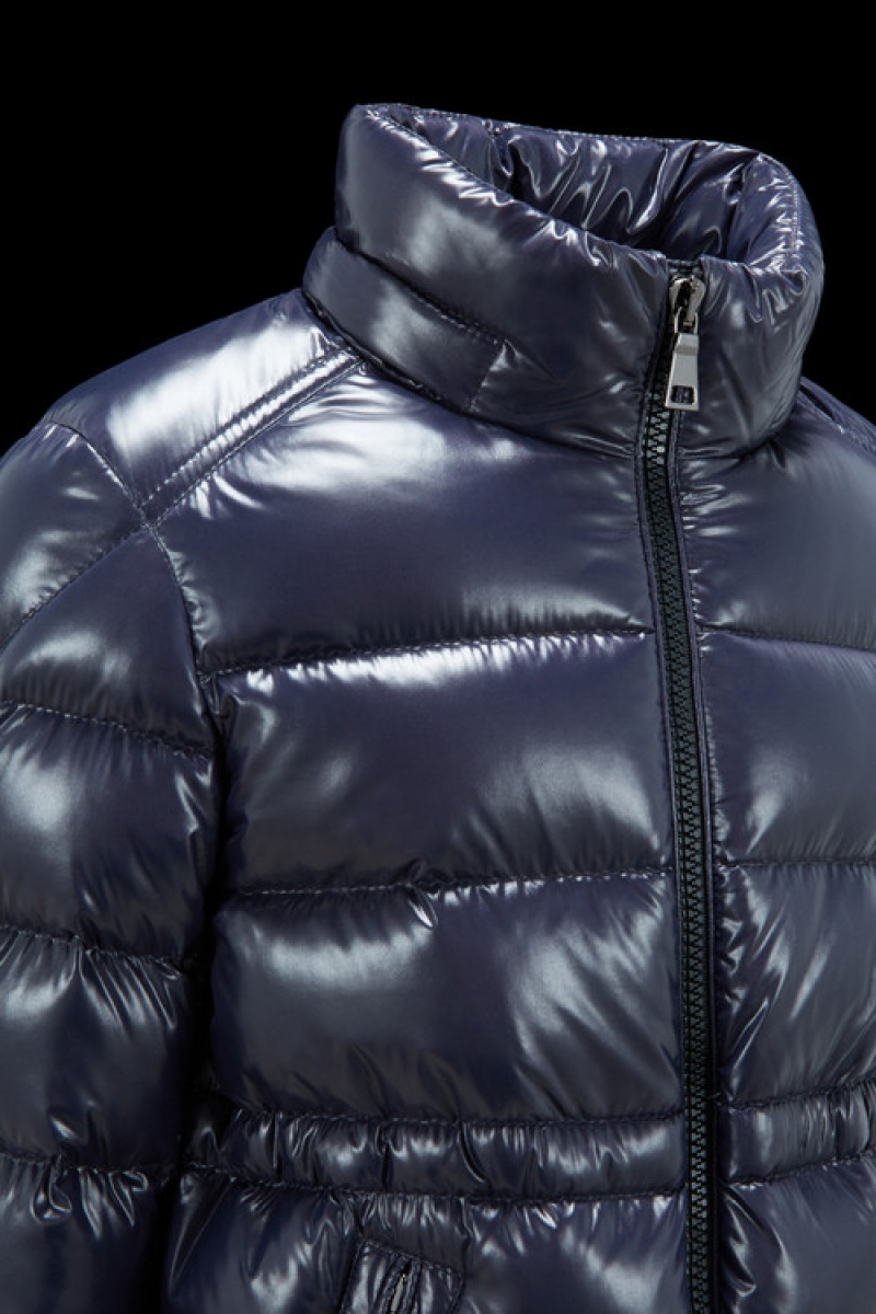 Chaquetas De Plumas Moncler Cavettaz Niña Azules | THVP-79863