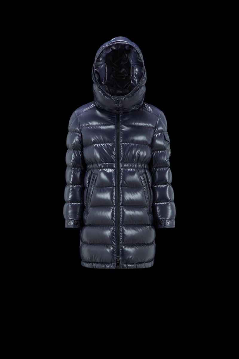 Chaquetas De Plumas Moncler Cavettaz Niña Azules | THVP-79863