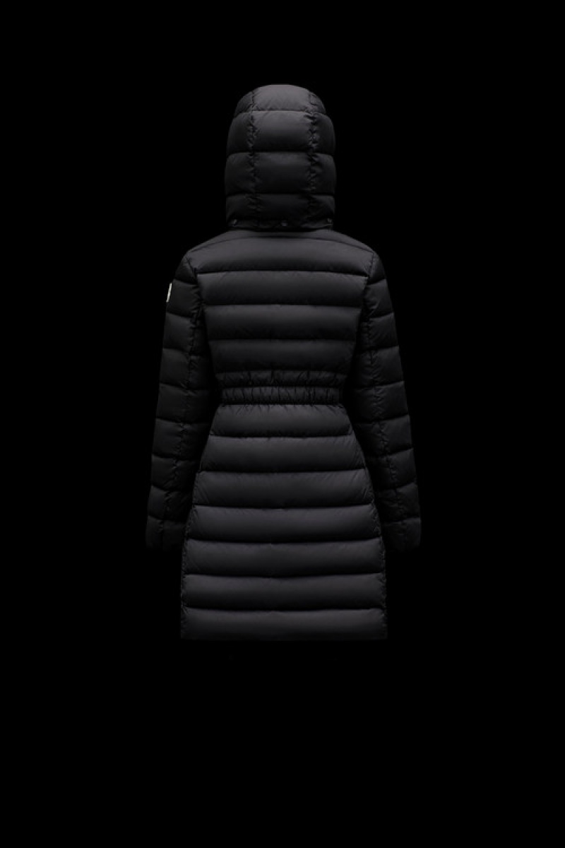 Chaquetas De Plumas Moncler Charpal Niña Negros | BCZA-52186