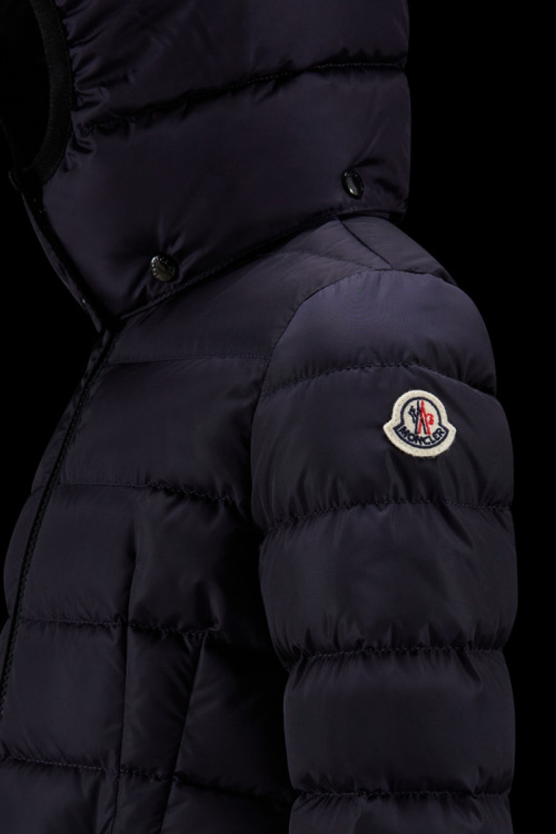 Chaquetas De Plumas Moncler Charpal Niña Azules | FSJM-87032