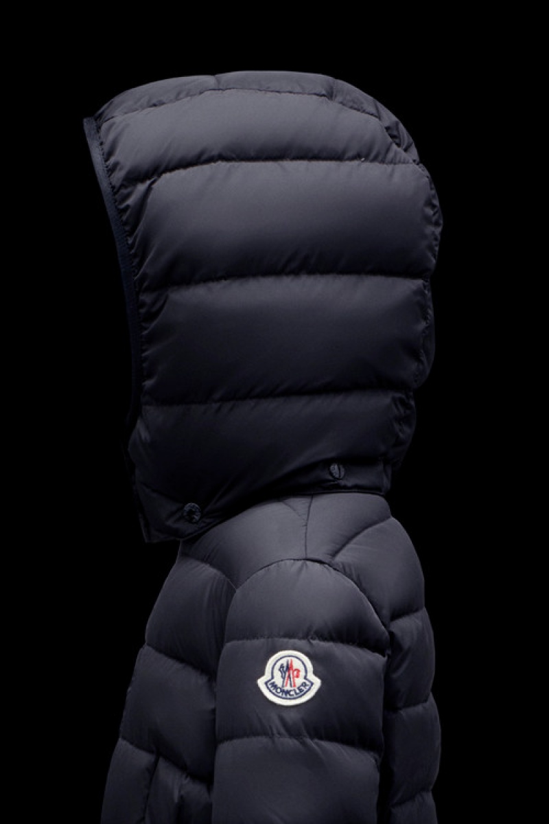 Chaquetas De Plumas Moncler Charpal Niña Azules | FSJM-87032