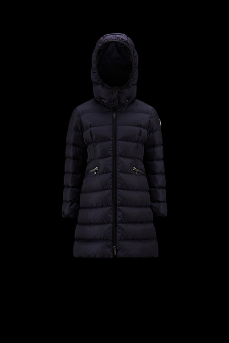 Chaquetas De Plumas Moncler Charpal Niña Azules | FSJM-87032