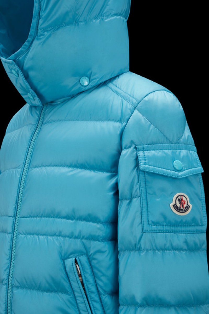 Chaquetas De Plumas Moncler Dalles Niña Azules Oscuro | LQCD-32570