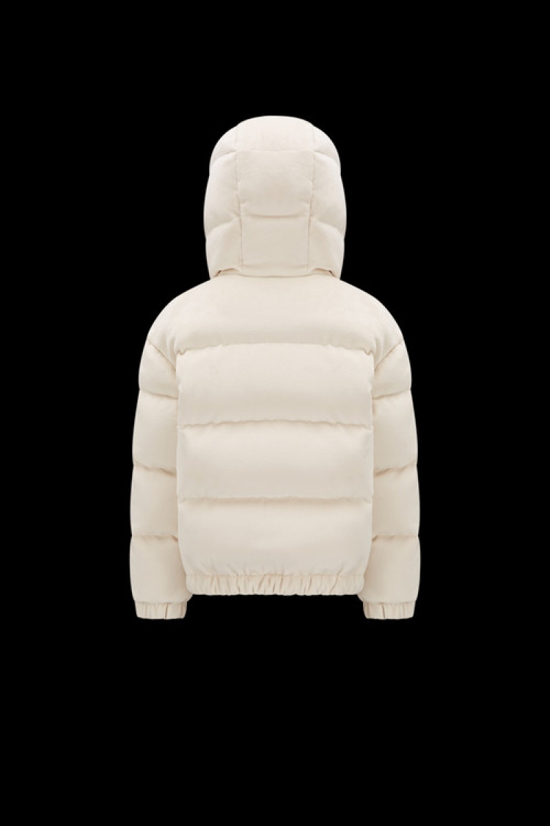 Chaquetas De Plumas Moncler Daos Niña Blancos | FNPV-56792