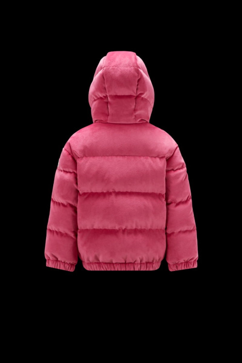 Chaquetas De Plumas Moncler Daos Niña Rosas | GQNM-83076