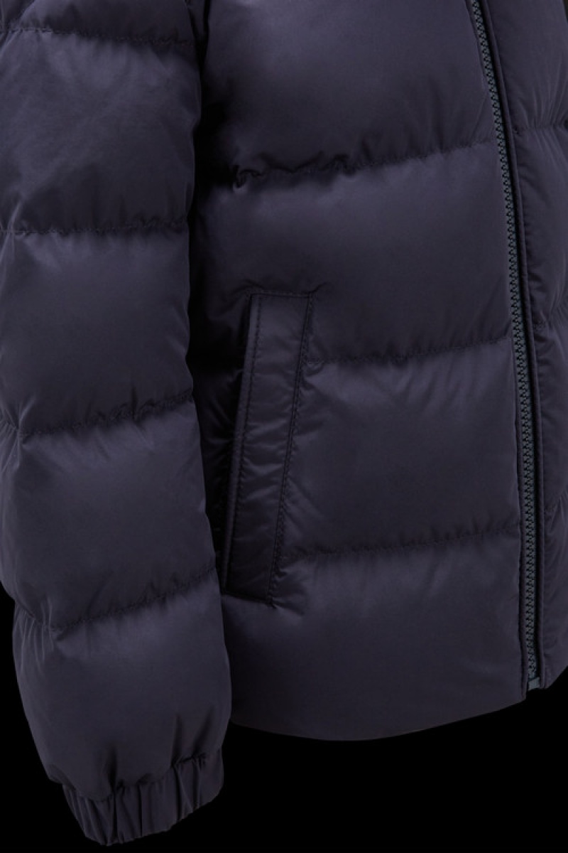 Chaquetas De Plumas Moncler Eric Niño Azul Marino Azules | YRDG-64857