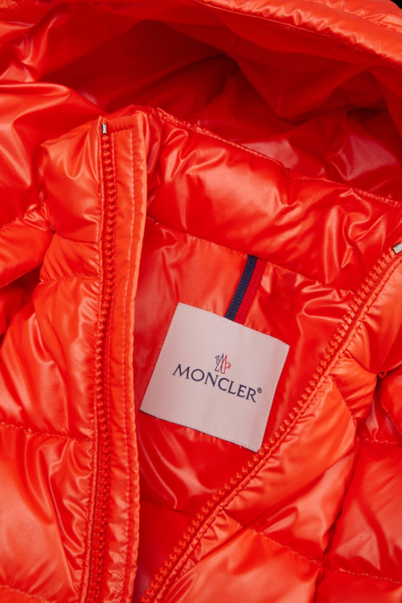 Chaquetas De Plumas Moncler Jeff Niño Naranjas | NEUW-28036