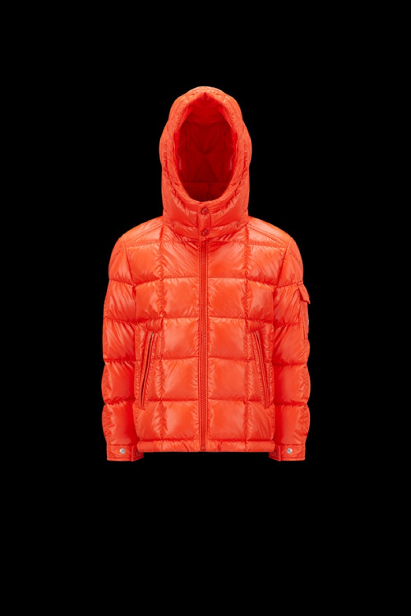 Chaquetas De Plumas Moncler Jeff Niño Naranjas | NEUW-28036