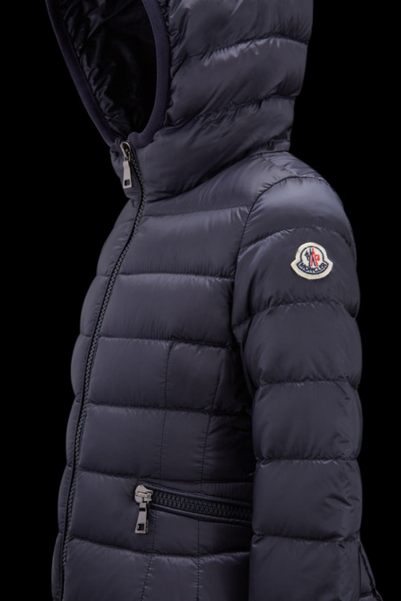 Chaquetas De Plumas Moncler Liset Niña Azules | LHQT-58319