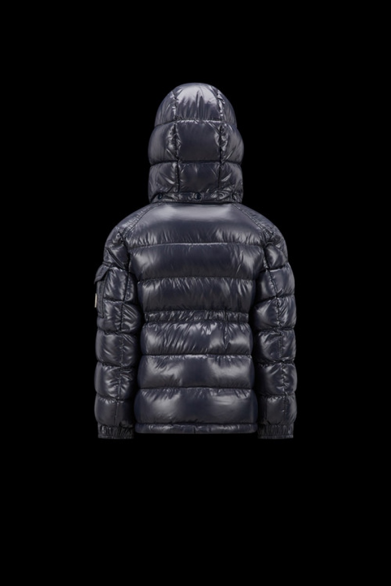 Chaquetas De Plumas Moncler Maire Niña Azules | PCQH-91836