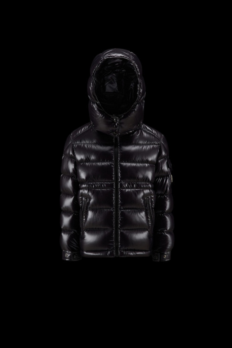 Chaquetas De Plumas Moncler Maire Niña Negros | FDBC-31840