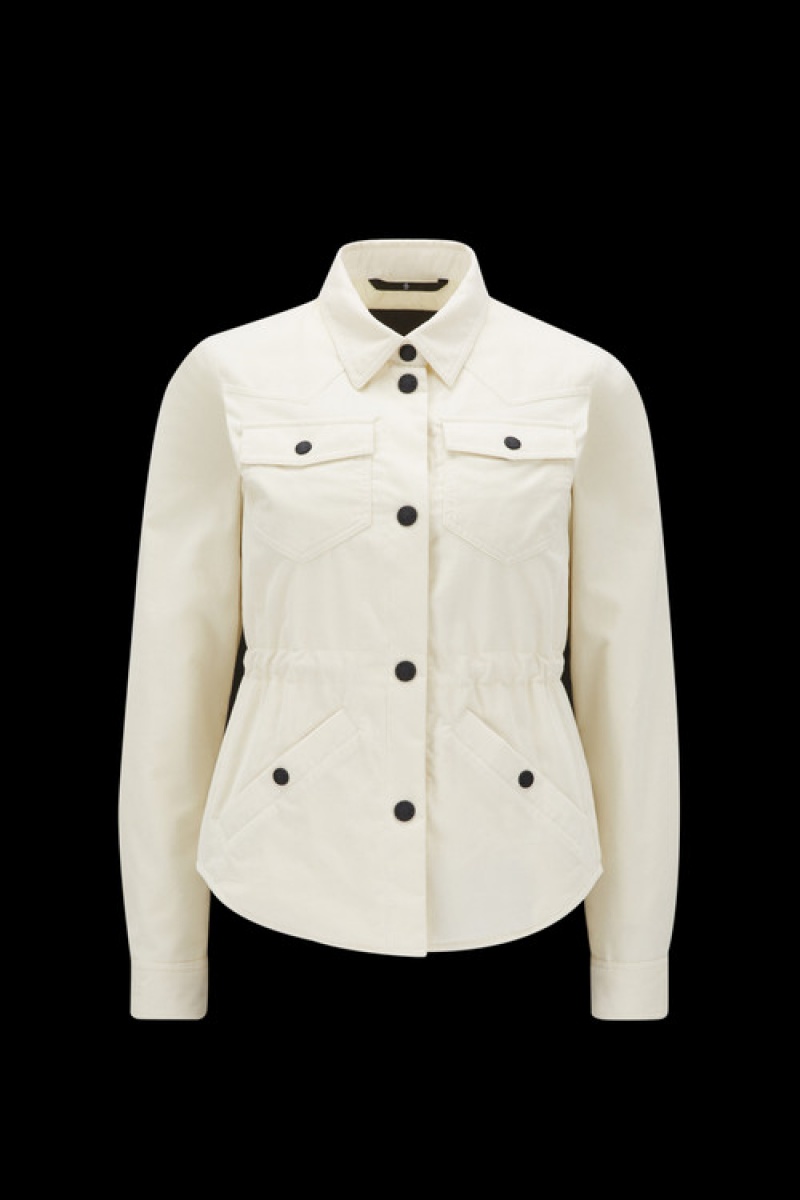 Chaquetas De Plumas Moncler Neudorf Mujer Blancos | GFAN-15072