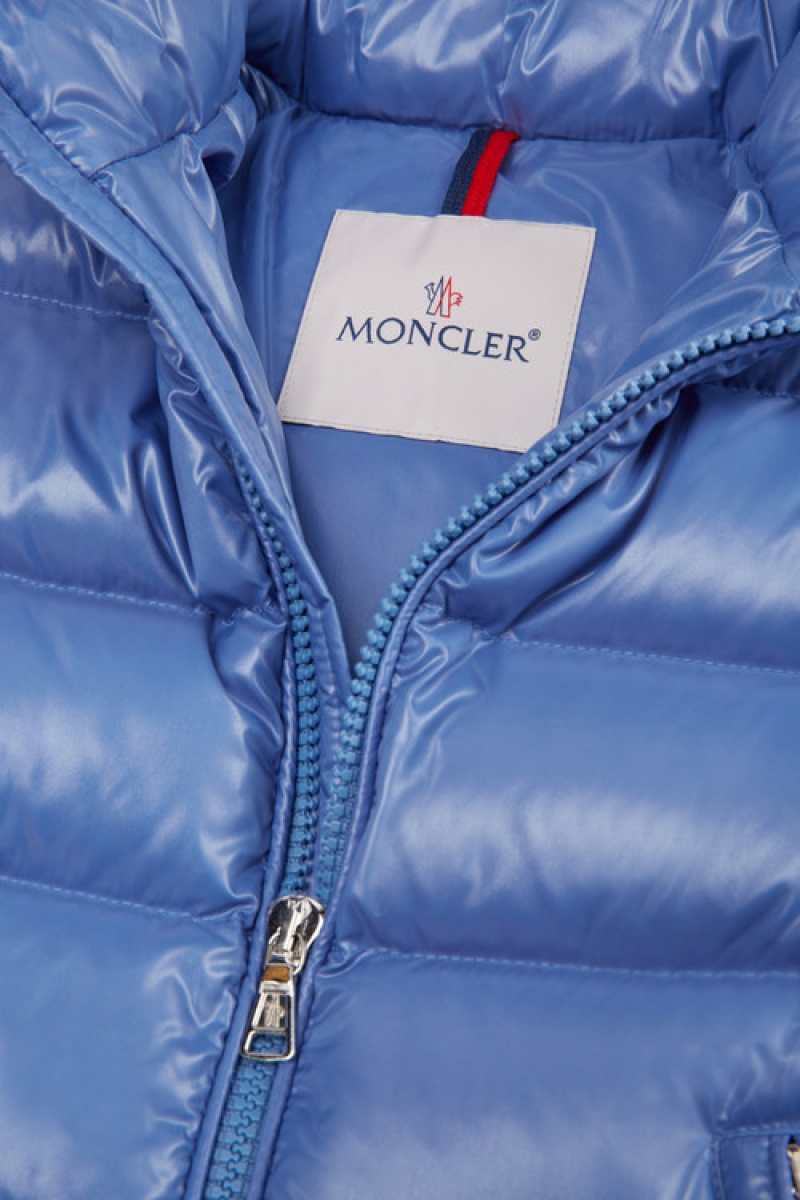 Chaquetas De Plumas Moncler New Moncler Maya Niño Azules | PNDU-50369