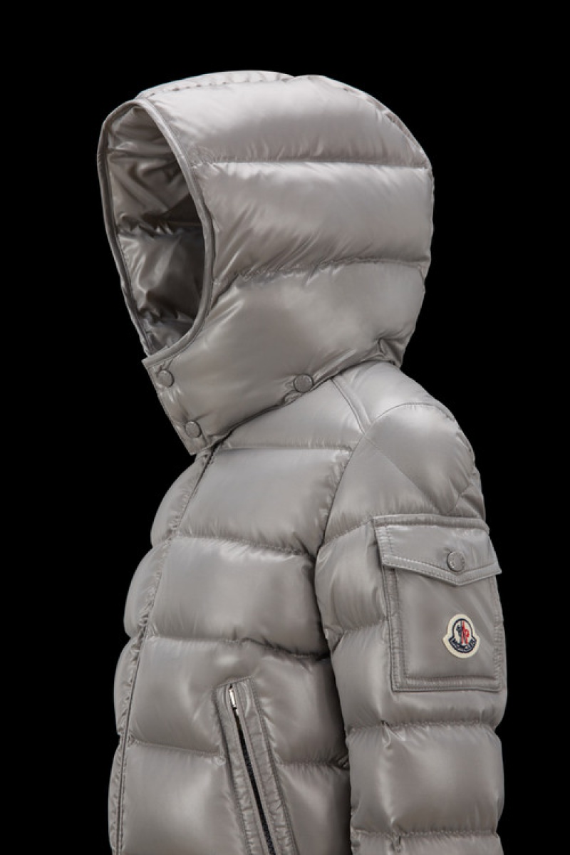 Chaquetas De Plumas Moncler New Moncler Maya Niño Grises | LPMK-46291