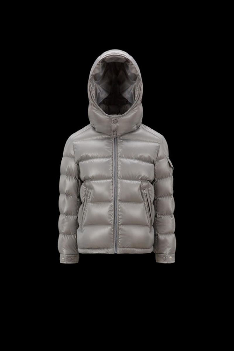 Chaquetas De Plumas Moncler New Moncler Maya Niño Grises | LPMK-46291