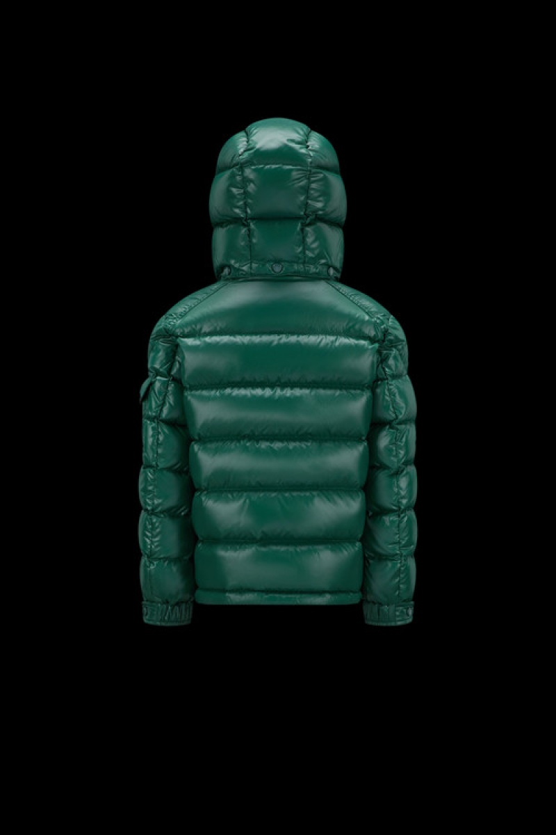 Chaquetas De Plumas Moncler New Moncler Maya Niño Verdes | KPNM-30689