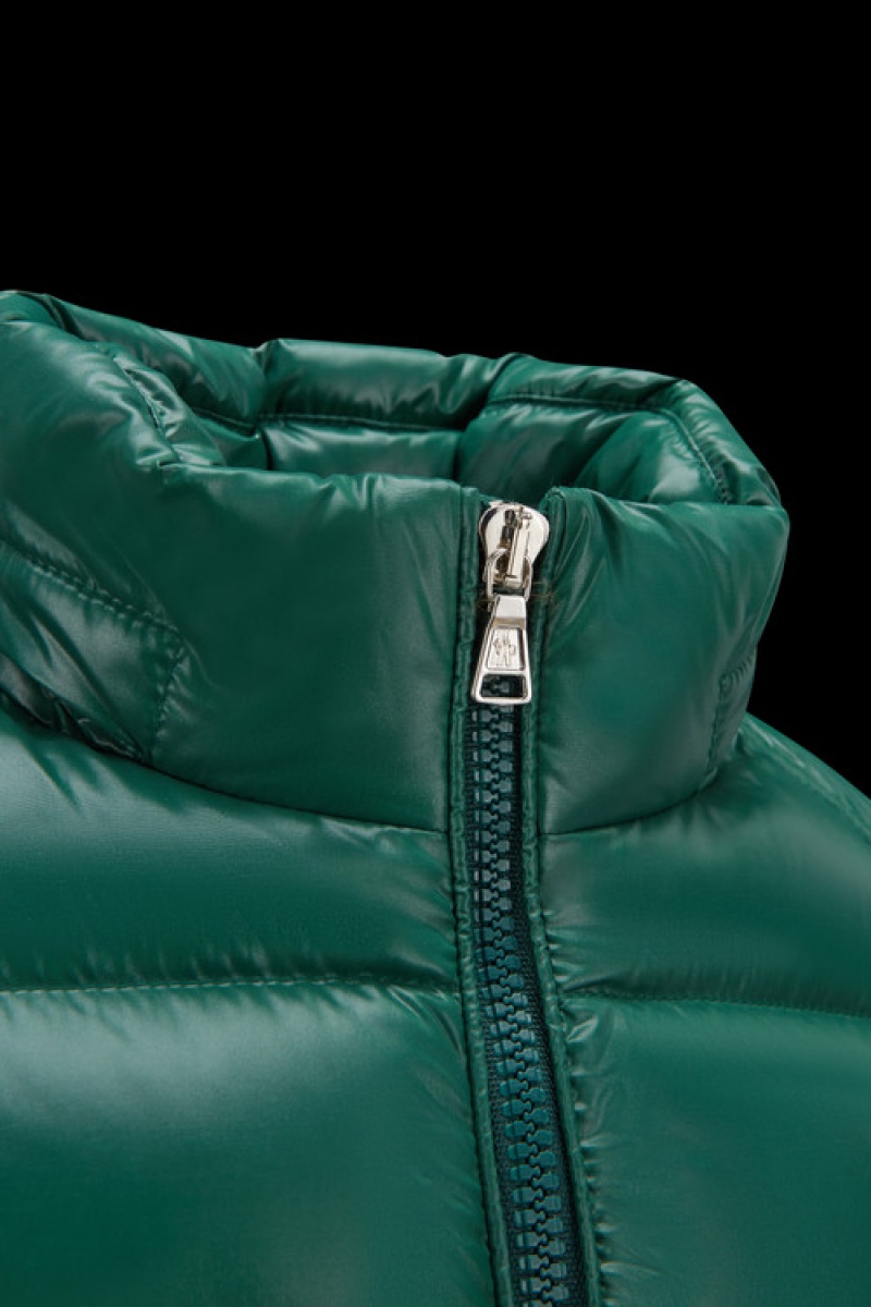 Chaquetas De Plumas Moncler New Moncler Maya Niño Verdes | KPNM-30689