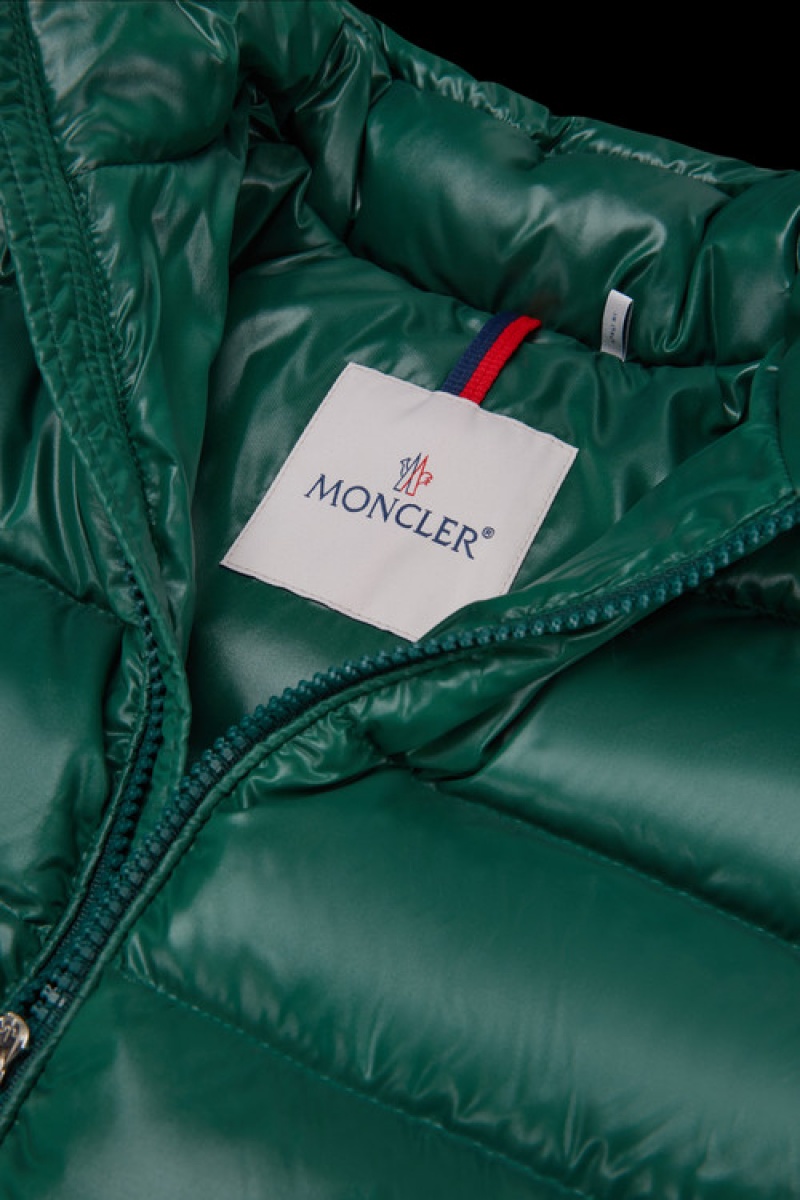 Chaquetas De Plumas Moncler New Moncler Maya Niño Verdes | KPNM-30689