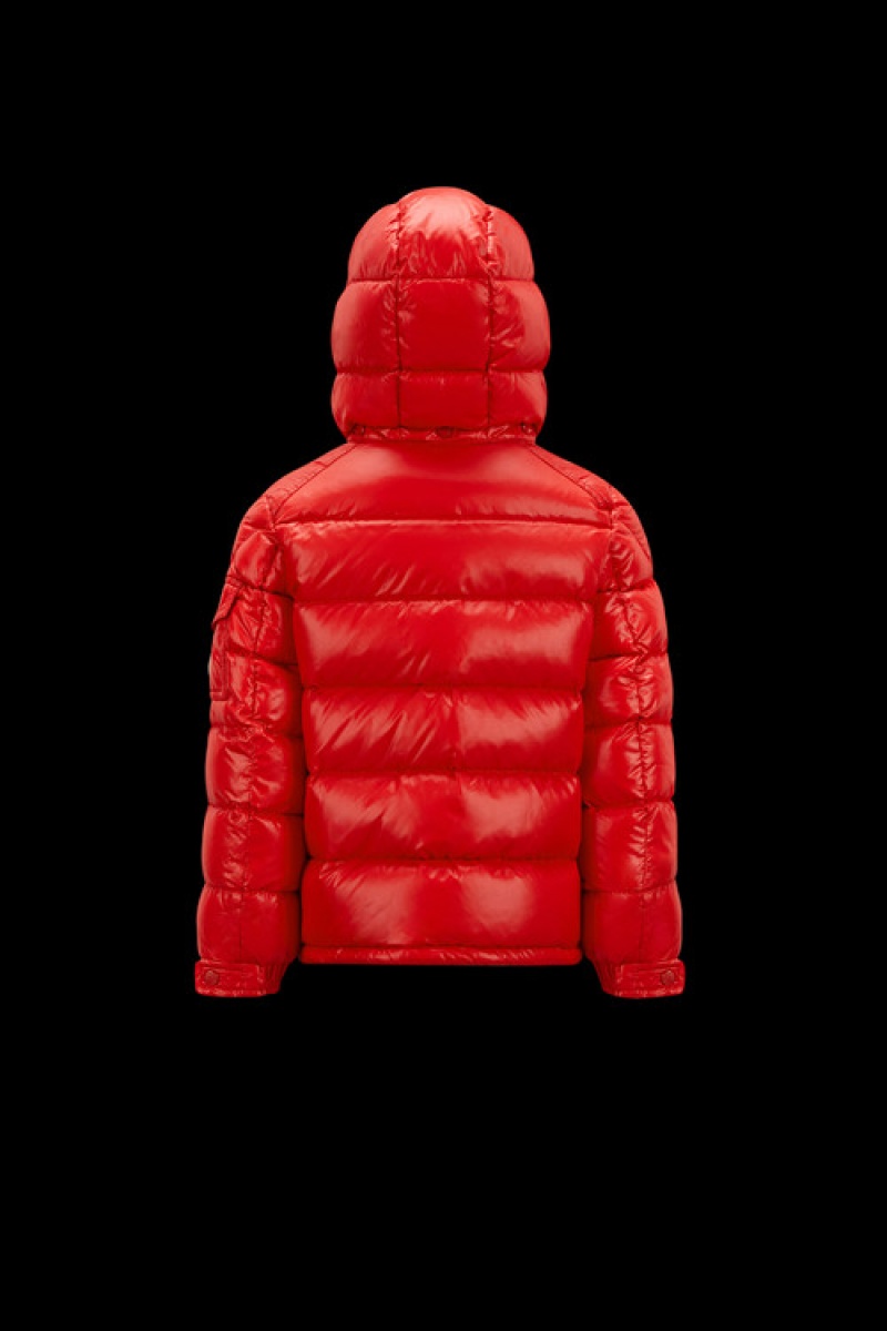 Chaquetas De Plumas Moncler New Moncler Maya Niño Rojos Oscuro | NASC-37214