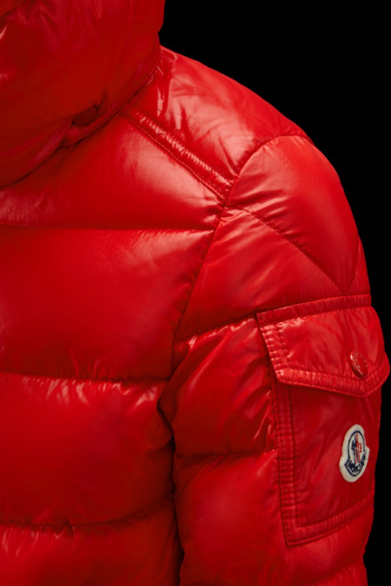 Chaquetas De Plumas Moncler New Moncler Maya Niño Rojos Oscuro | NASC-37214