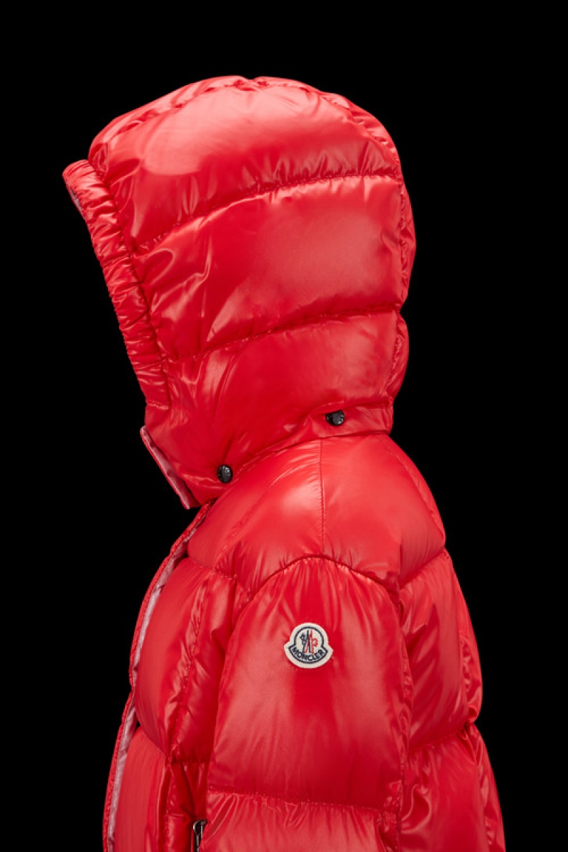 Chaquetas De Plumas Moncler Parana Niña Rojos Oscuro | NSTA-10675