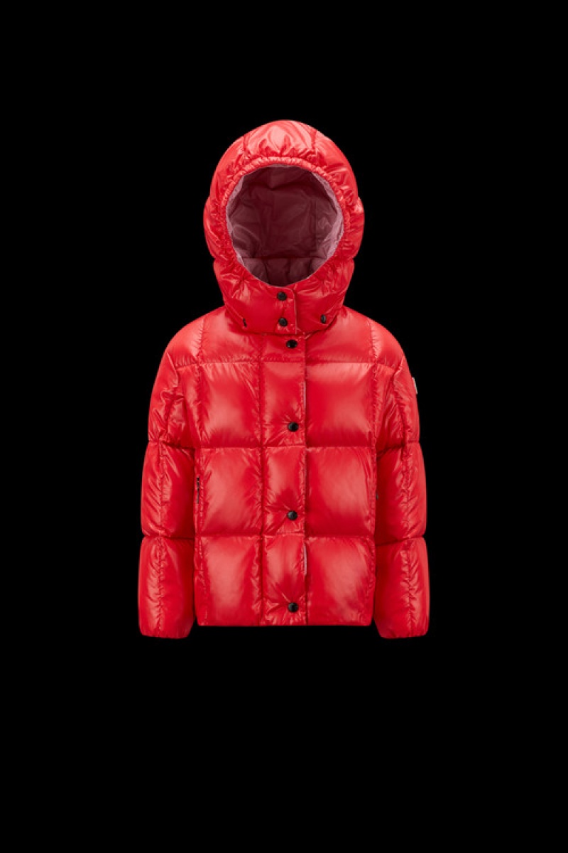 Chaquetas De Plumas Moncler Parana Niña Rojos Oscuro | NSTA-10675