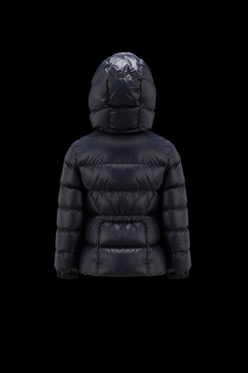 Chaquetas De Plumas Moncler Seine Niña Azul Marino Azules | ESQO-65219