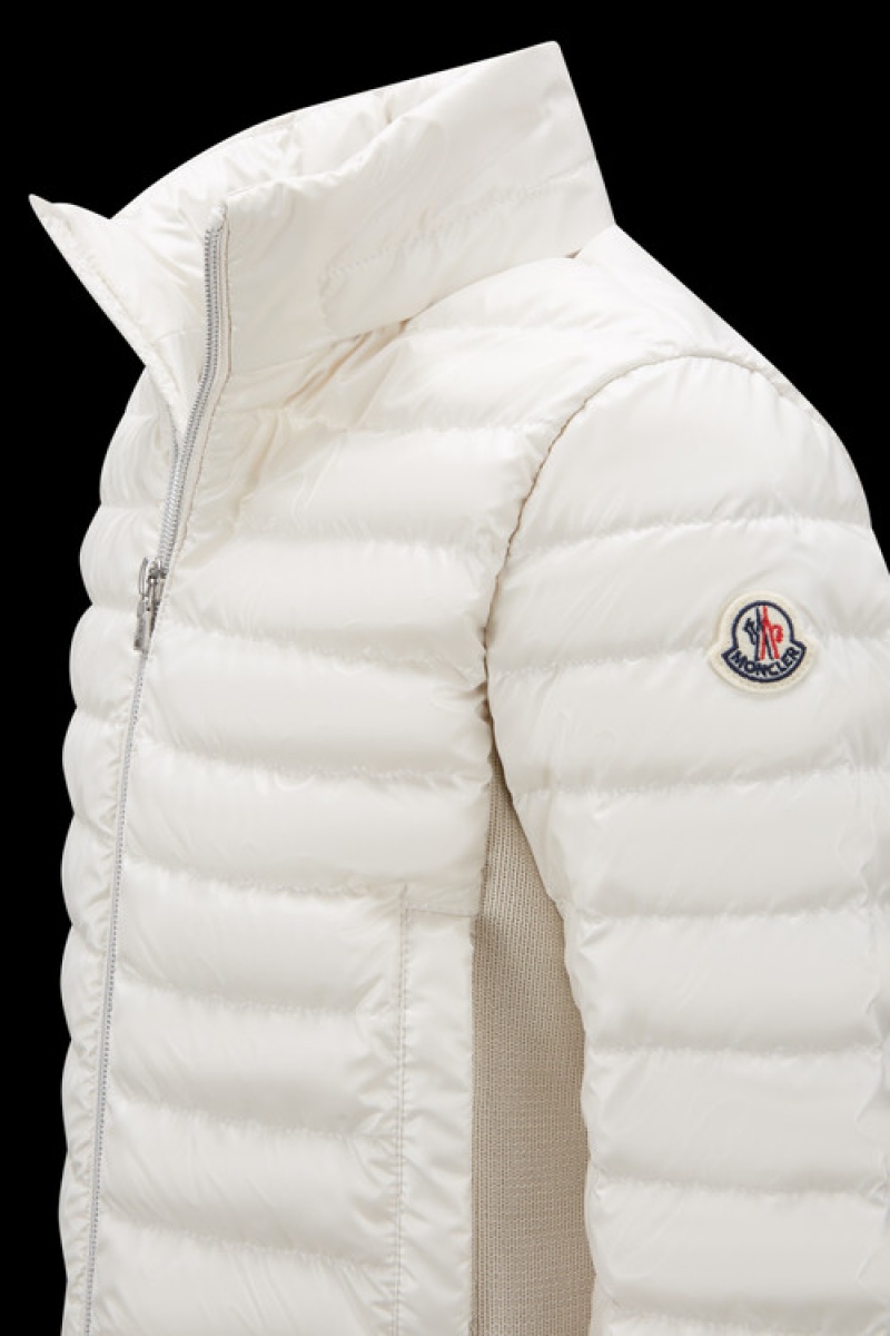 Chaquetas De Plumas Moncler Shizuko Niña Beige | RNJM-36879