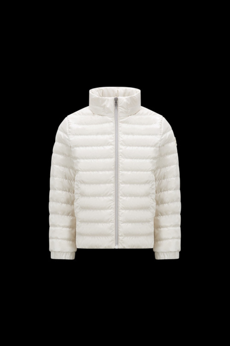 Chaquetas De Plumas Moncler Shizuko Niña Beige | RNJM-36879