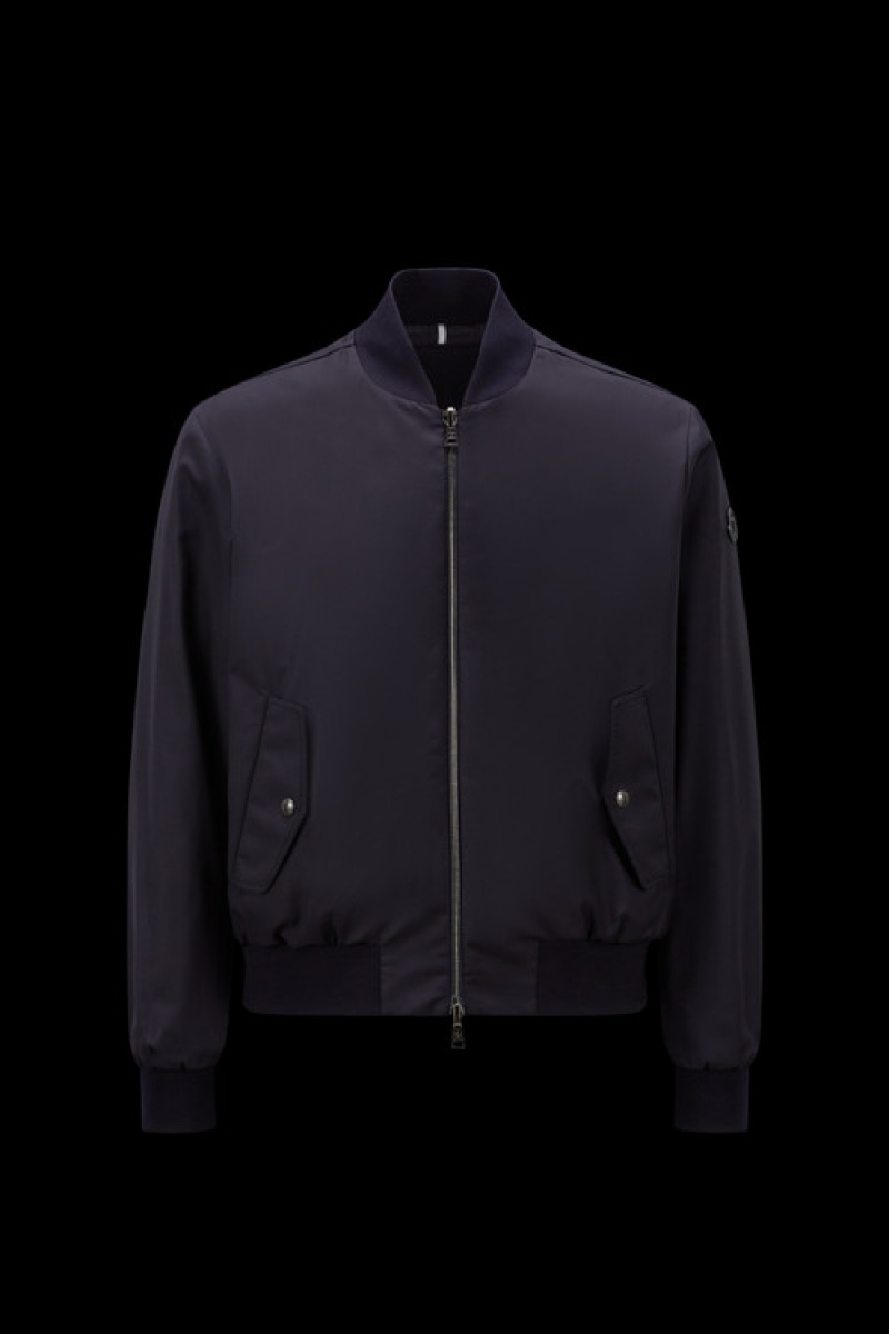 Cortavientos Moncler Barn Reversible Bomber Hombre Azules | LFVG-27593