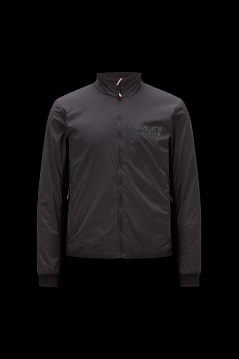 Cortavientos Moncler Doron Hombre Negros | TFMJ-02936