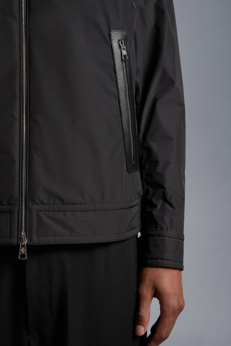 Cortavientos Moncler Drome Ciclismo Hombre Negros | FTKY-28759