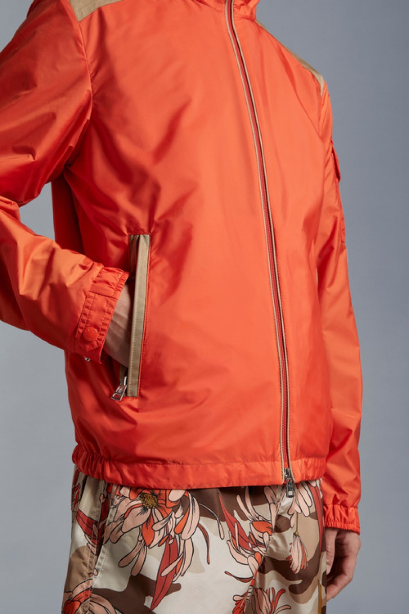 Cortavientos Moncler Jumeaux Rain Hombre Naranjas | HPDE-24681