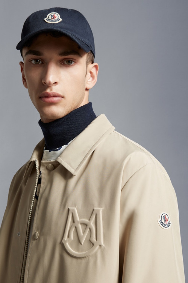 Cortavientos Moncler Lauvitel Shacket Hombre Marrom Beige | BERW-70936