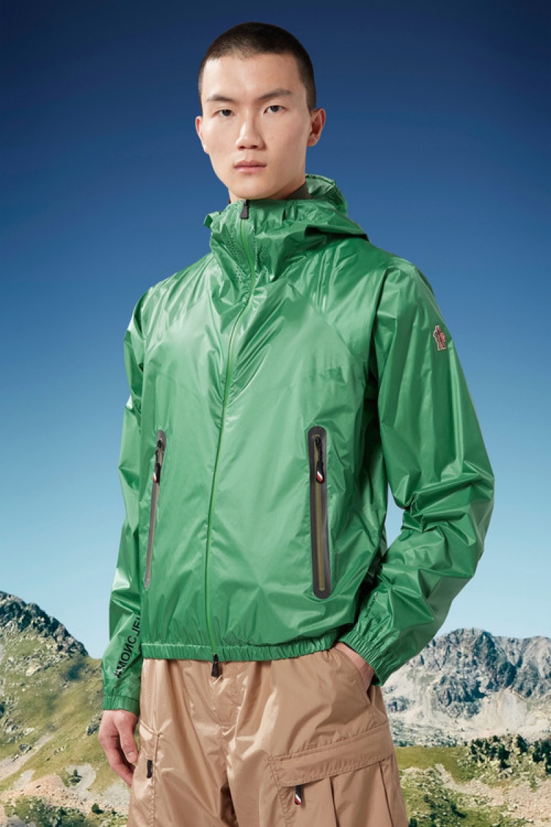 Cortavientos Moncler Leiten Hombre Turquesa Verdes | PYRQ-57319