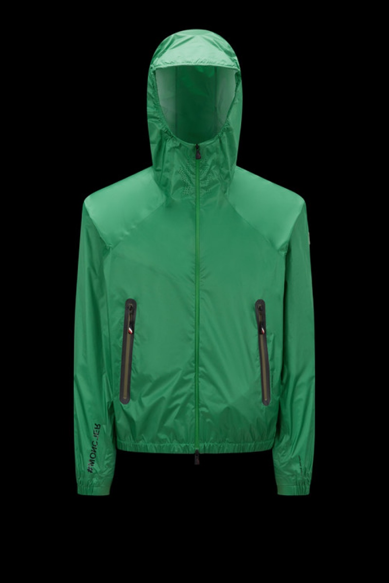 Cortavientos Moncler Leiten Hombre Turquesa Verdes | PYRQ-57319