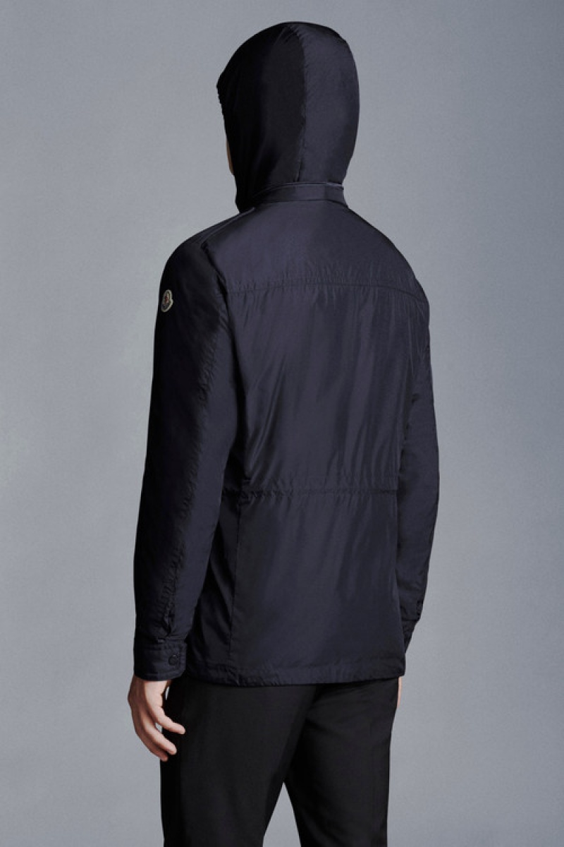 Cortavientos Moncler Lez Rain Hombre Azul Marino Azules | TODV-43720